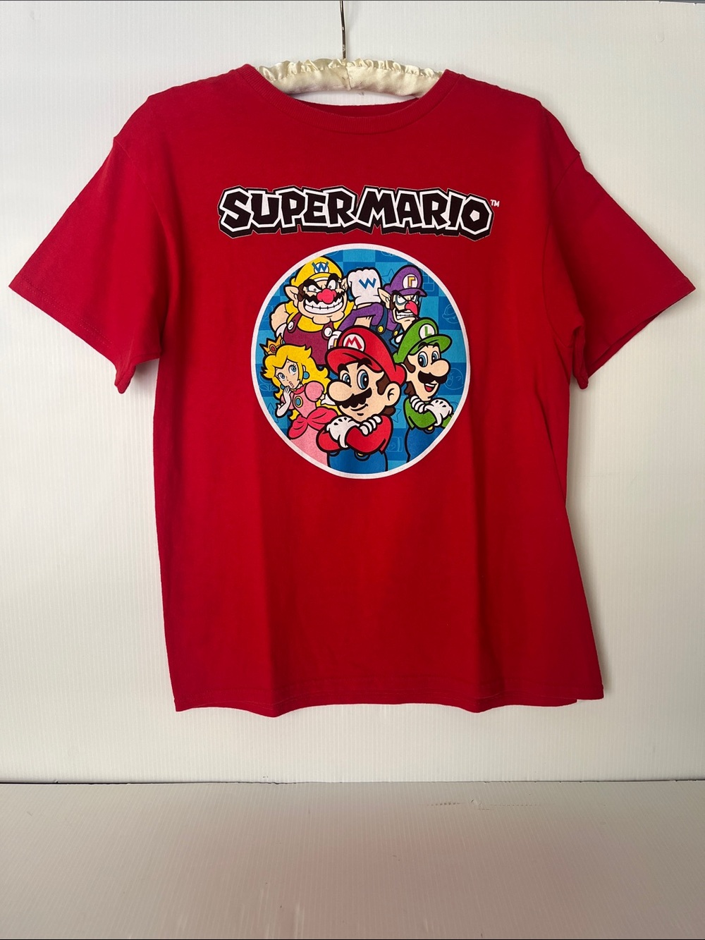 Boys Super Mario Shirt Size L